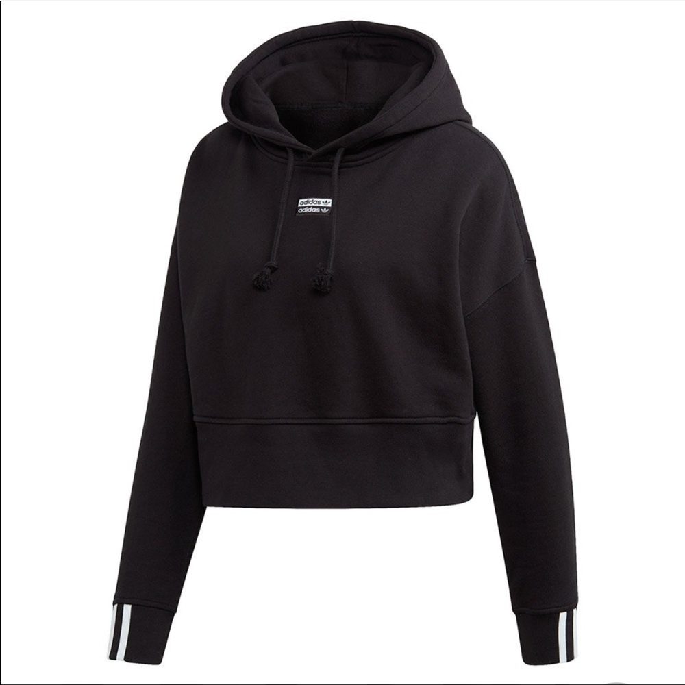 adidas originals Vocal Crop Hoodie, NWOT Size Medium